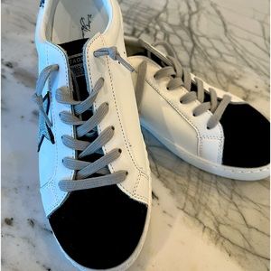Vintage Havana Black and White Sneakers